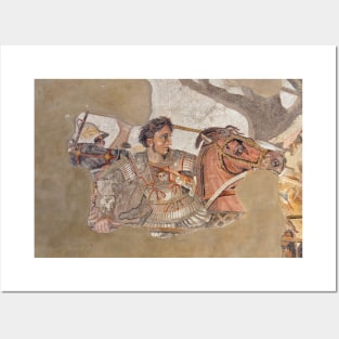 Alexander the Great mosaic Posters and Art